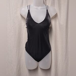 Naked Princess Velvet Jordana Bodysuit Size L Never Worn